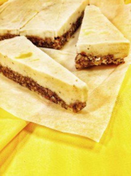 5 ingredient vegan lemon cheesecake